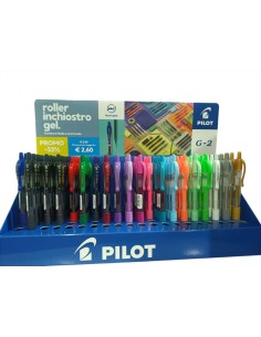 Penna Sfera Gel clicker 0,7 Pilot G2 assortita  | Scintu Bazar