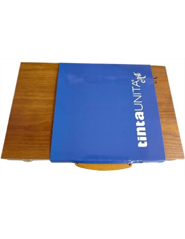 Valigetta legno TintaUnita Art 72 Pastelli 4.2 36 Pastel + 36 Classic 