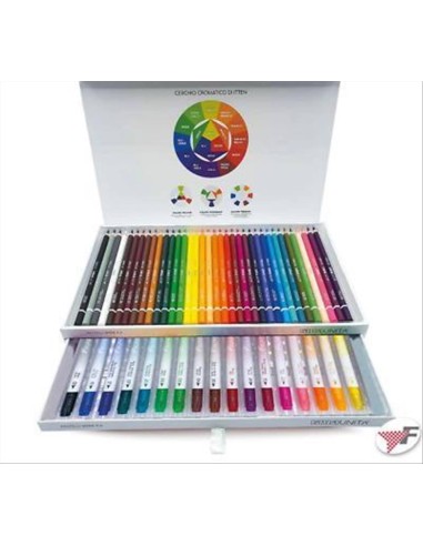 SET DISEGNO VALIGETTA TINTAUNITA ART 54 PEZZI ART 60891  | Scintu Baza