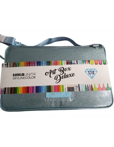 Astuccio Art Box One Time Premium Glitter 174 Pezzi  Tinta Unita  | Sc