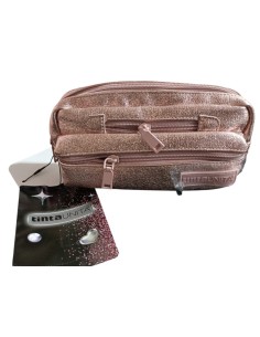 Astuccio Bustina 3 zip TintaUnita Glamour assortito  | Scintu Bazar 2