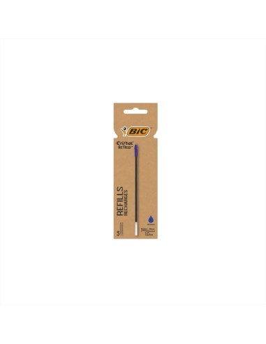 REFILL BIC CRISTAL 1 MM BLU  | Scintu Bazar