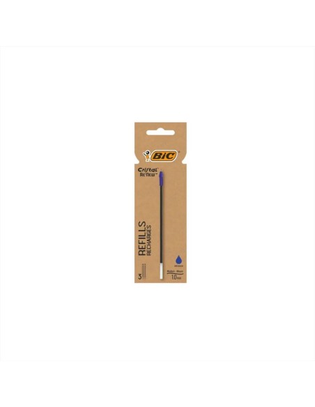 REFILL BIC CRISTAL 1 MM BLU  | Scintu Bazar
