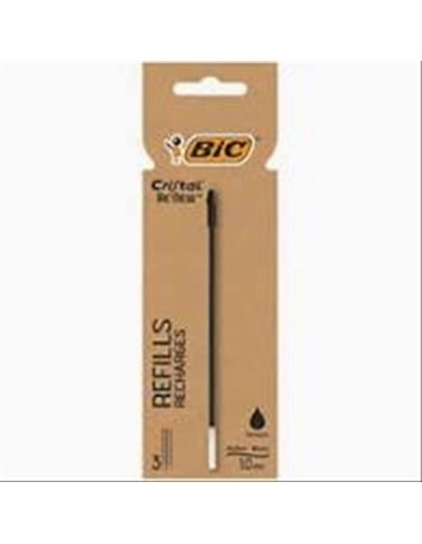 REFILL BIC CRISTAL 1 MM NERO  | Scintu Bazar