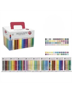 Tinta Unita Skyline Pastelli Mina 4.0 Valigetta 108 Colori  | Scintu B