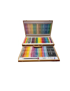 Valigetta legno TintaUnita Art 130 Pastelli 4.2 Assortiti  | Scintu Ba