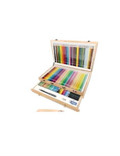 Valigetta legno TintaUnita Art 130 Pastelli 4.2 Assortiti  | Scintu Ba 2