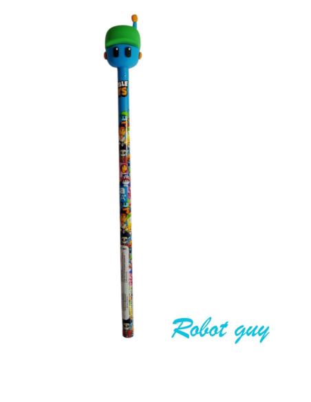 Matita con Topper Stumble Guys assortita art 62093 Tinta Unita  | Scin