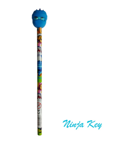 Matita con Topper Stumble Guys assortita art 62093 Tinta Unita  | Scin