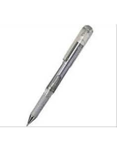 PENNA PENTEL HYBRID GEL METALLIC GRIP 1.0 MM ARGENTO  | Scintu Bazar