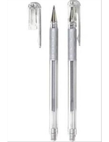 PENNA PENTEL HYBRID GEL GRIP ARGENTO  | Scintu Bazar