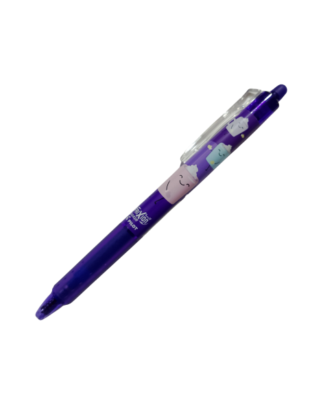 Penna Sfera Frixion Clicker Sweet Paradise ink blu Fusto Viola  | Scin