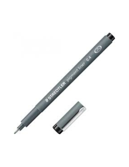 Penna Rapidografo Nero 0.4 Pigment Liner Stadtler  | Scintu Bazar