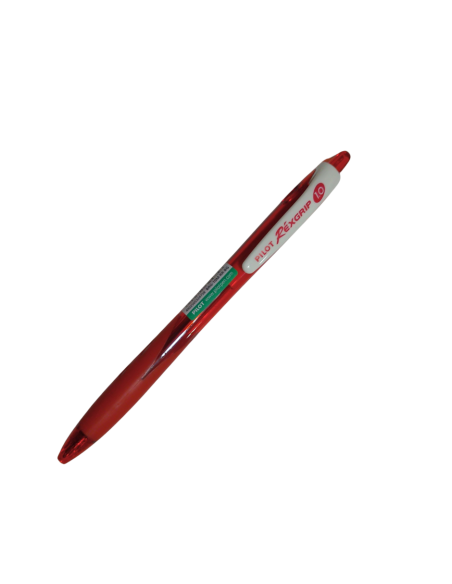 PENNA SFERA SCATTO REXGRIP  MM 1.0 M PILOT ROSSO  | Scintu Bazar
