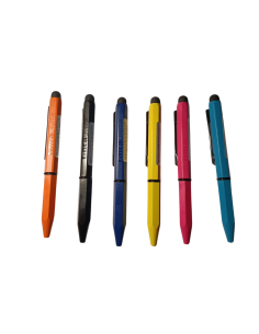 Penna sfera mini touch colori fusto assortiti inchiostro blu Tinta Uni