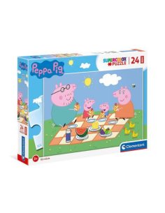 Puzzle super color Peppa Pig 24 pz Maxi  | Scintu Bazar