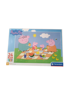Puzzle super color Peppa Pig 24 pz Maxi  | Scintu Bazar 2
