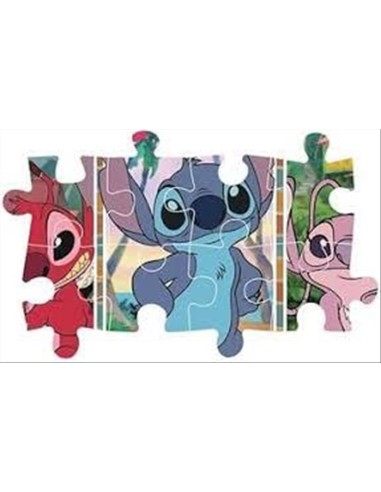Puzzle Disney Stitch Supercolor Stitch 24 pezzi Maxi  | Scintu Bazar
