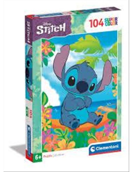 Puzzle Disney Stitch Supercolor Stitch 104 pezzi  | Scintu Bazar