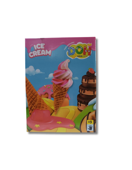 Set Pasta Modellabile Doh Tinta Unita Ice Cream  | Scintu Bazar
