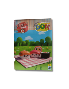 Set Pasta Modellabile Doh Tinta Unita Sushi  | Scintu Bazar