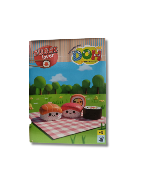 Set Pasta Modellabile Doh Tinta Unita Sushi  | Scintu Bazar