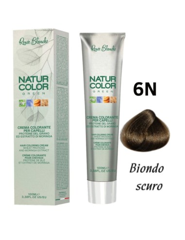 Natur Color Green Professional Crema Colorante  Renèe Blanche  | Scint
