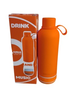 Borraccia termica 400ml con bluetooth Drink E Music colori assortiti   2