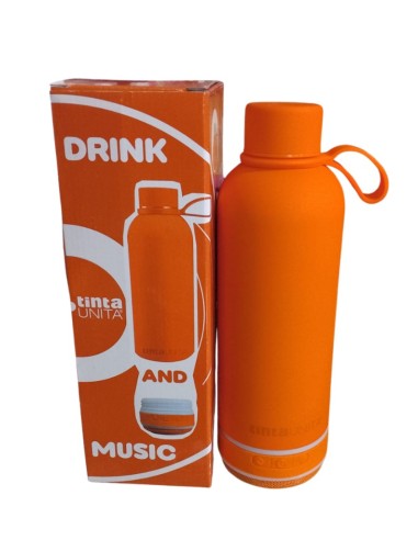 Borraccia termica 400ml con bluetooth Drink E Music colori assortiti  