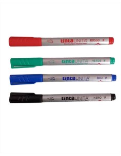 Tinta Unita Pennarello Indelebile Marker Pen Punta F 0.7  mm  | Scintu 2