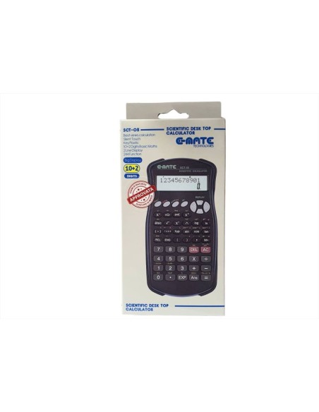 Calcolatrice scientifica big display 240 funzioni SCT05 E-MATE  | Scin