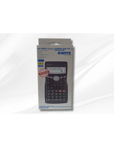 CALCOLATRICE SCIENTIFICA BIG DISPLAY ART CS-102II - E-MATE