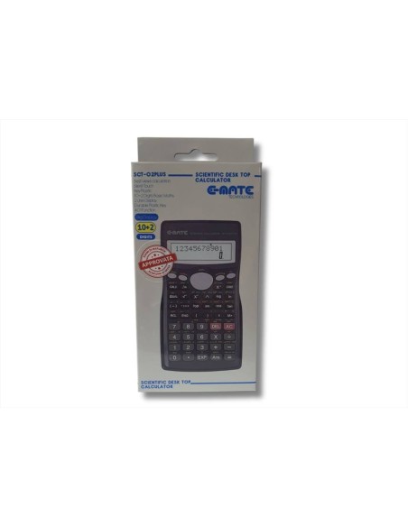 CALCOLATRICE SCIENTIFICA BIG DISPLAY ART CS-102II - E-MATE