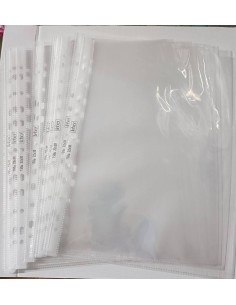 BUSTA FORATURA UNIV. A4 100 MICRON BUCCIA BL.50 PZ ART 81143  LEBEZ  | 2